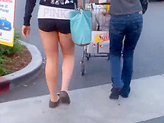 Black Bootyshorts Hottie