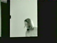 Real window voyeurism with nude amateur in her own room